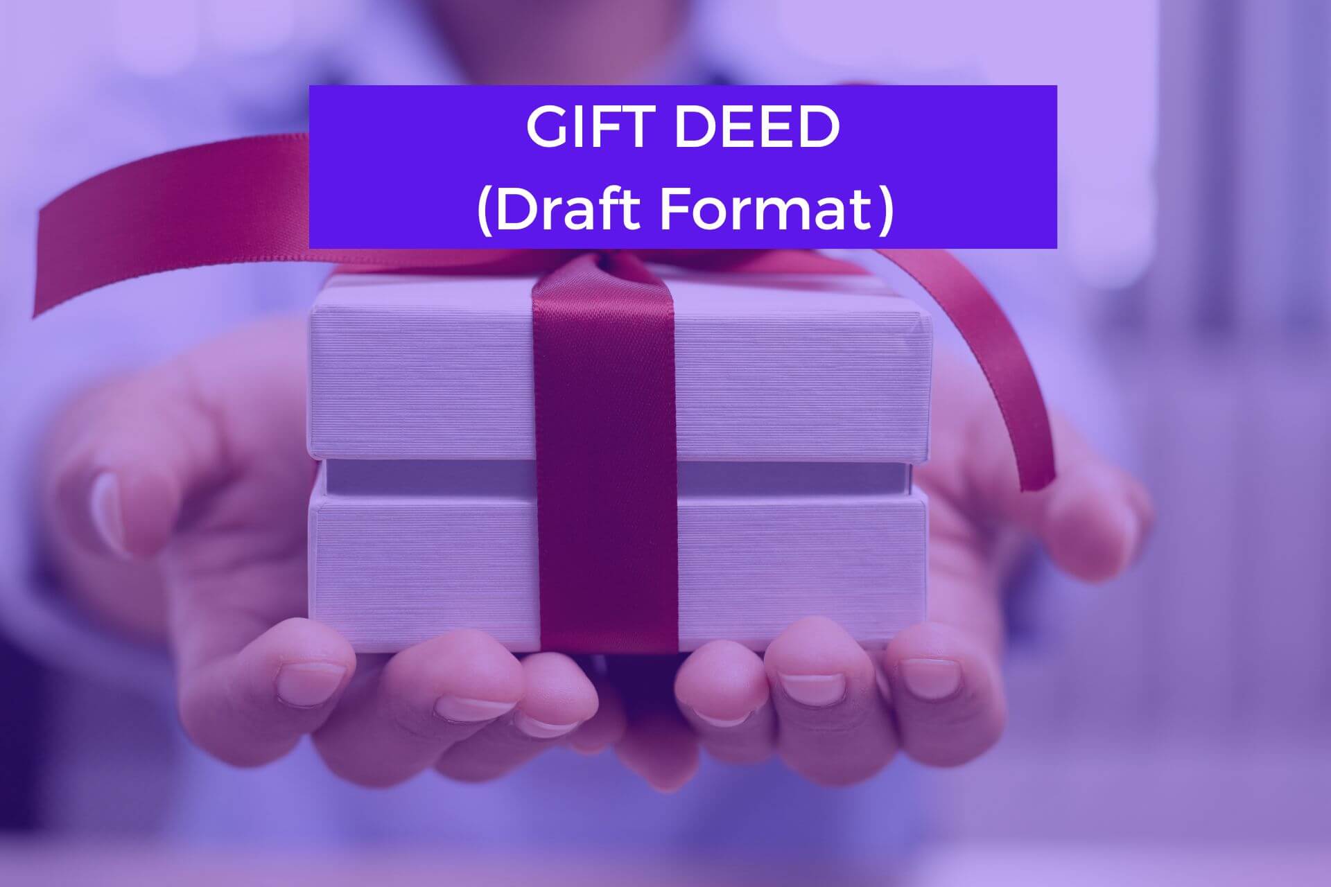 Gift deed lets one gift assets without exchange of money | Mint